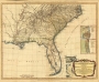 Map of Southern British Colonies Including Florida, 1776