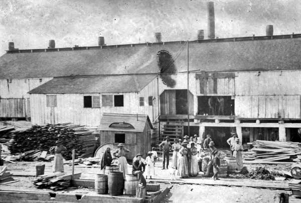 Coombs Lumber Company--Water Street, Apalachicola, Florida.